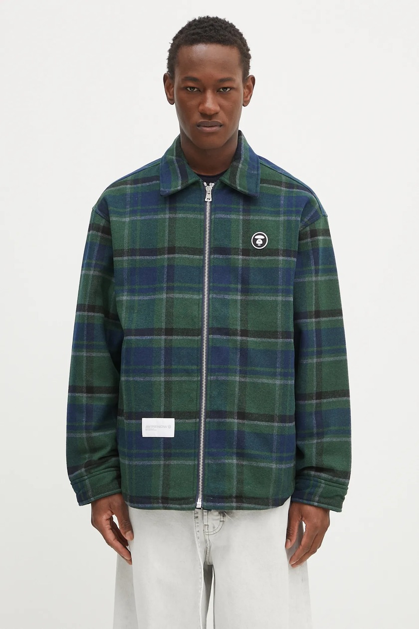 Carhartt WIP cotton jacket Michigan Coat green color I015261