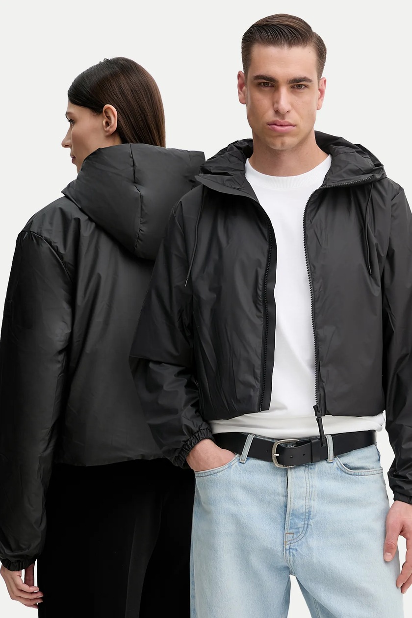 【COLOR iN ID】Nero padded jacket Women's Code 18 Lightly padded jacket, size 36 (Black) | Emmy