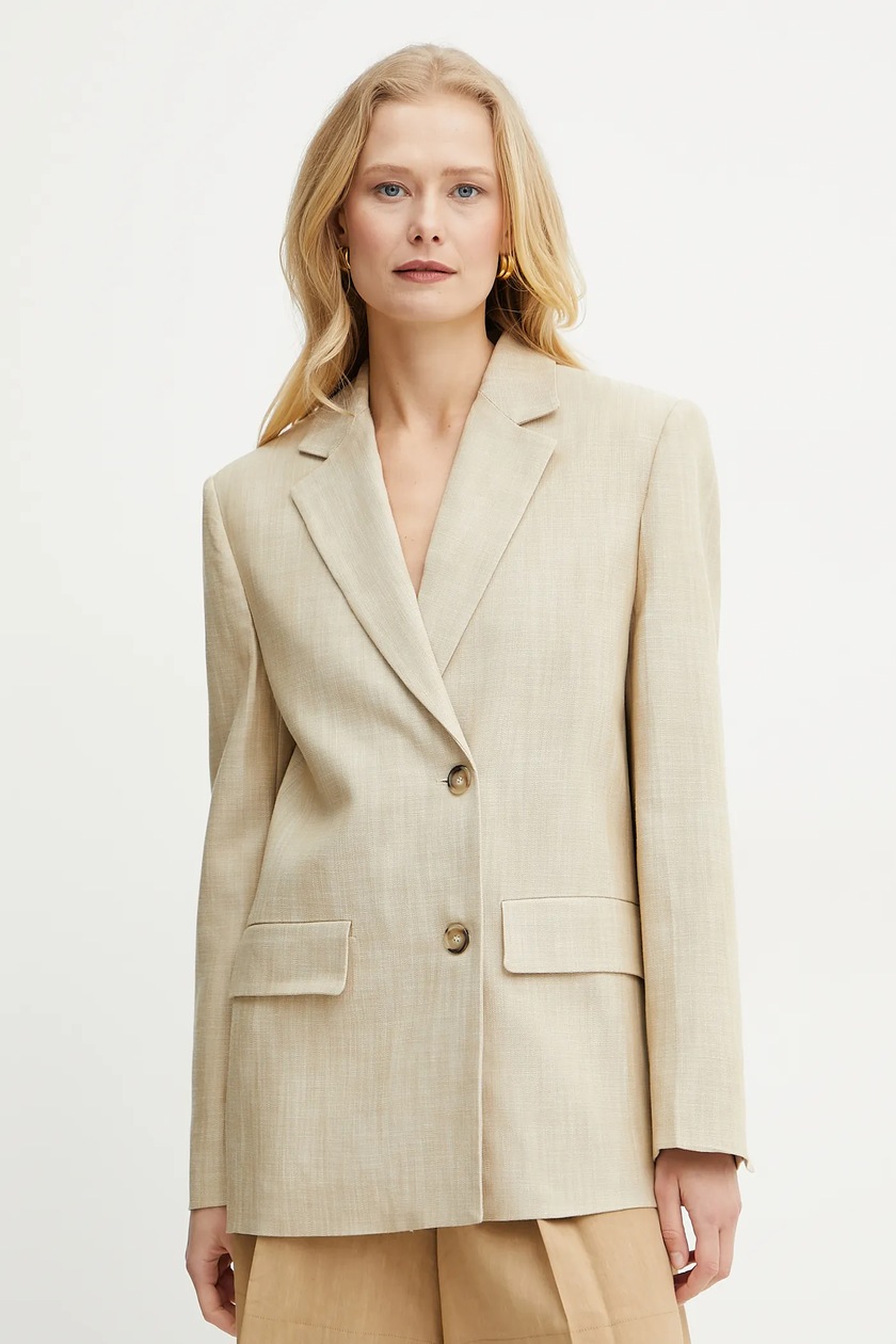 ジャケット PINKO Women Outer 104834 A2BR CI8 BEIGE GRIGIO ARGENTO Beige Pinko giacca | ANSWEAR.it