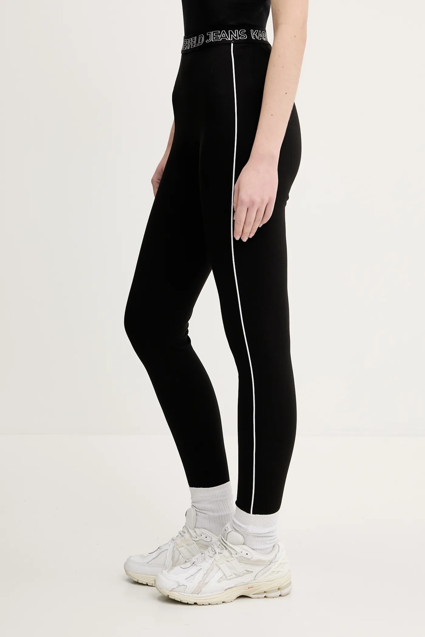 MICHAEL Michael Kors legginsy damskie kolor czarny z