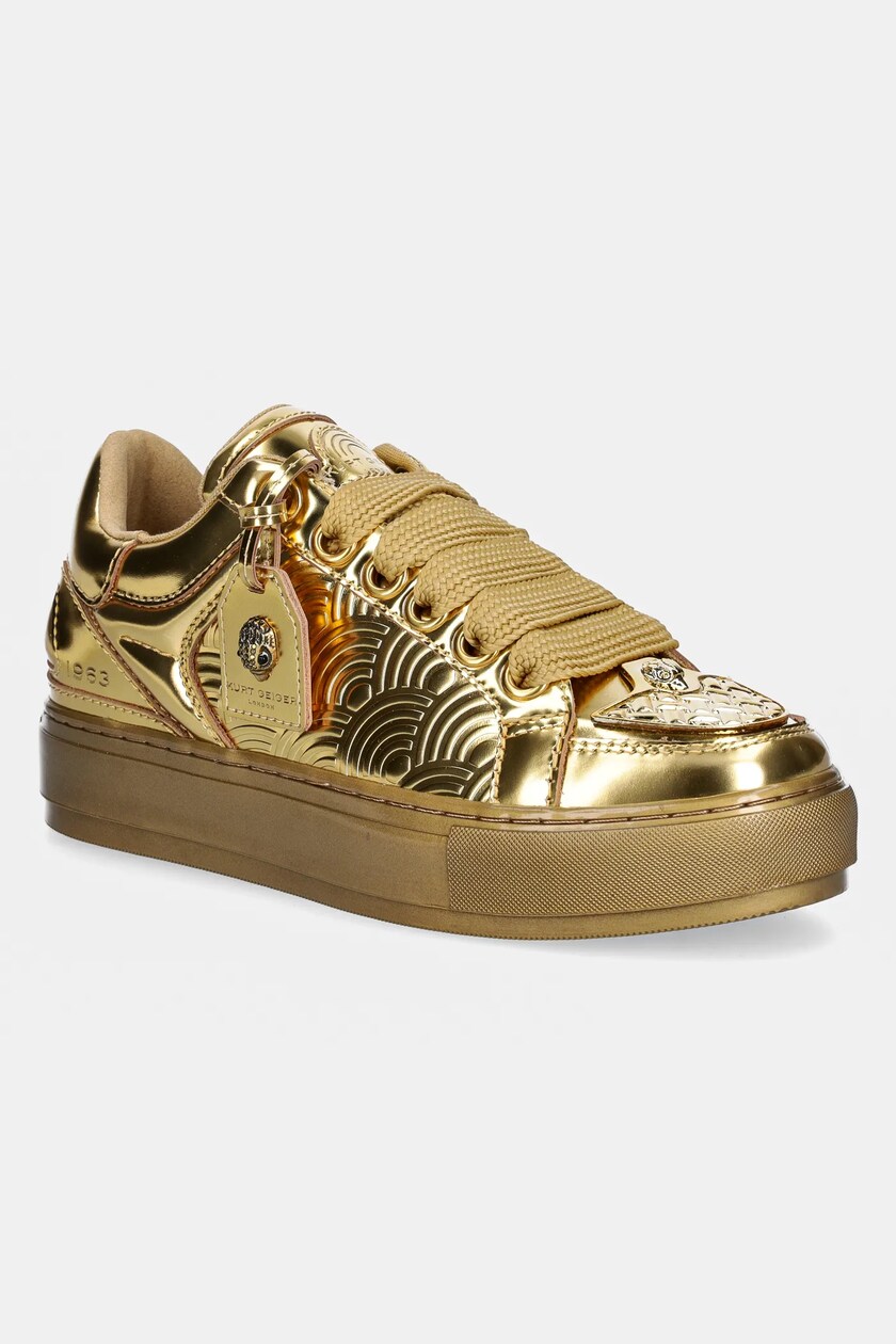 Sneakers dorate Donna ANSWEAR