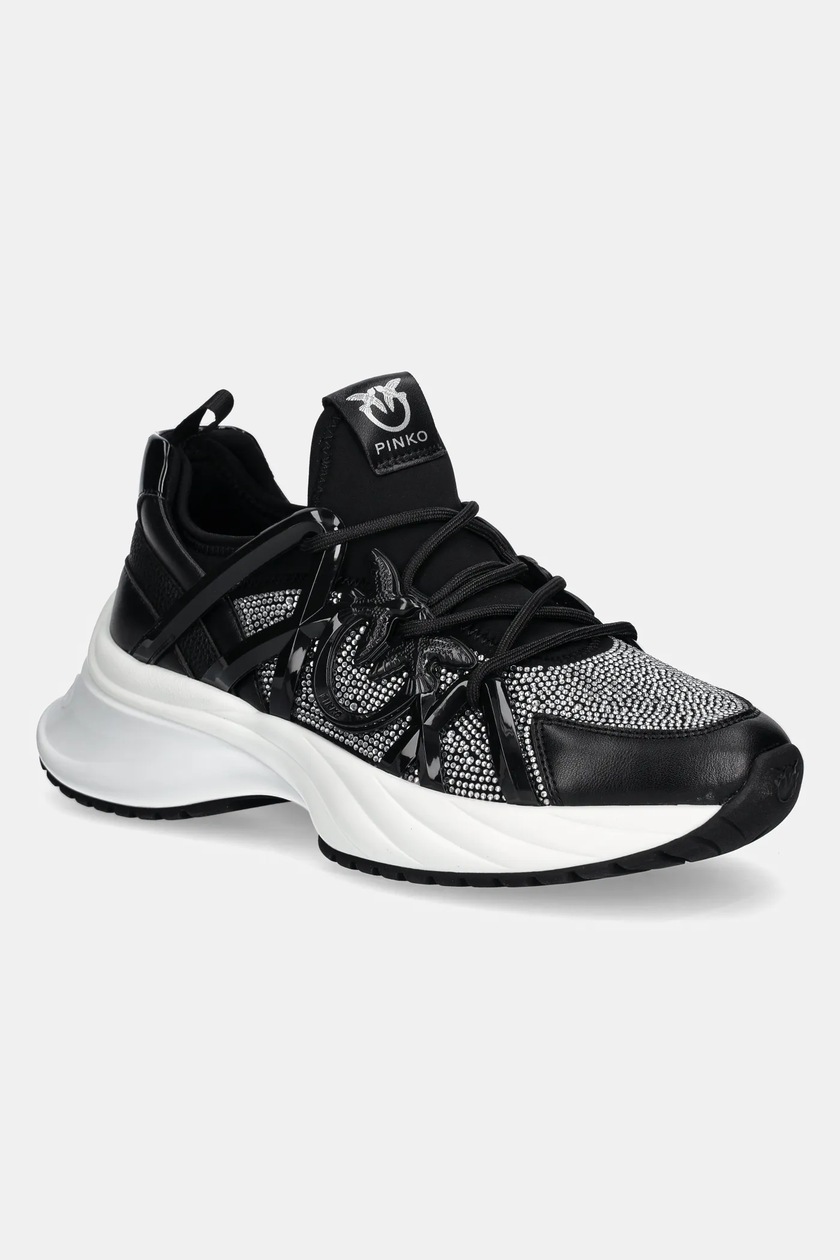 Pinko sneakersy Yoko kolor czarny SS0041 P048 Z99 | Answear.com