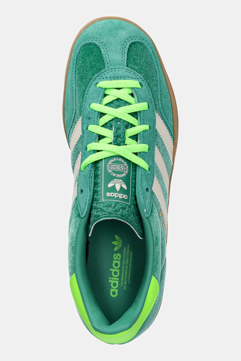 スニーカー adidas Gazelle Indoor Green JI2715 Buy adidas Originals Gazelle Indoor in grün | JI2715 at solebox