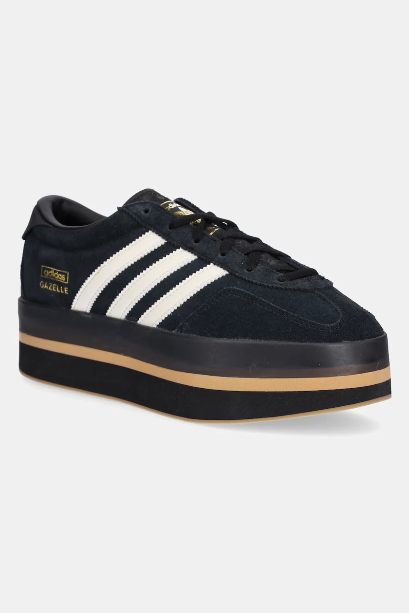 adidas Originals sneakers Gazelle Stack black color JS0239 at PRM US adidas Originals sneakers Gazelle Stack black color JS0239 at PRM US