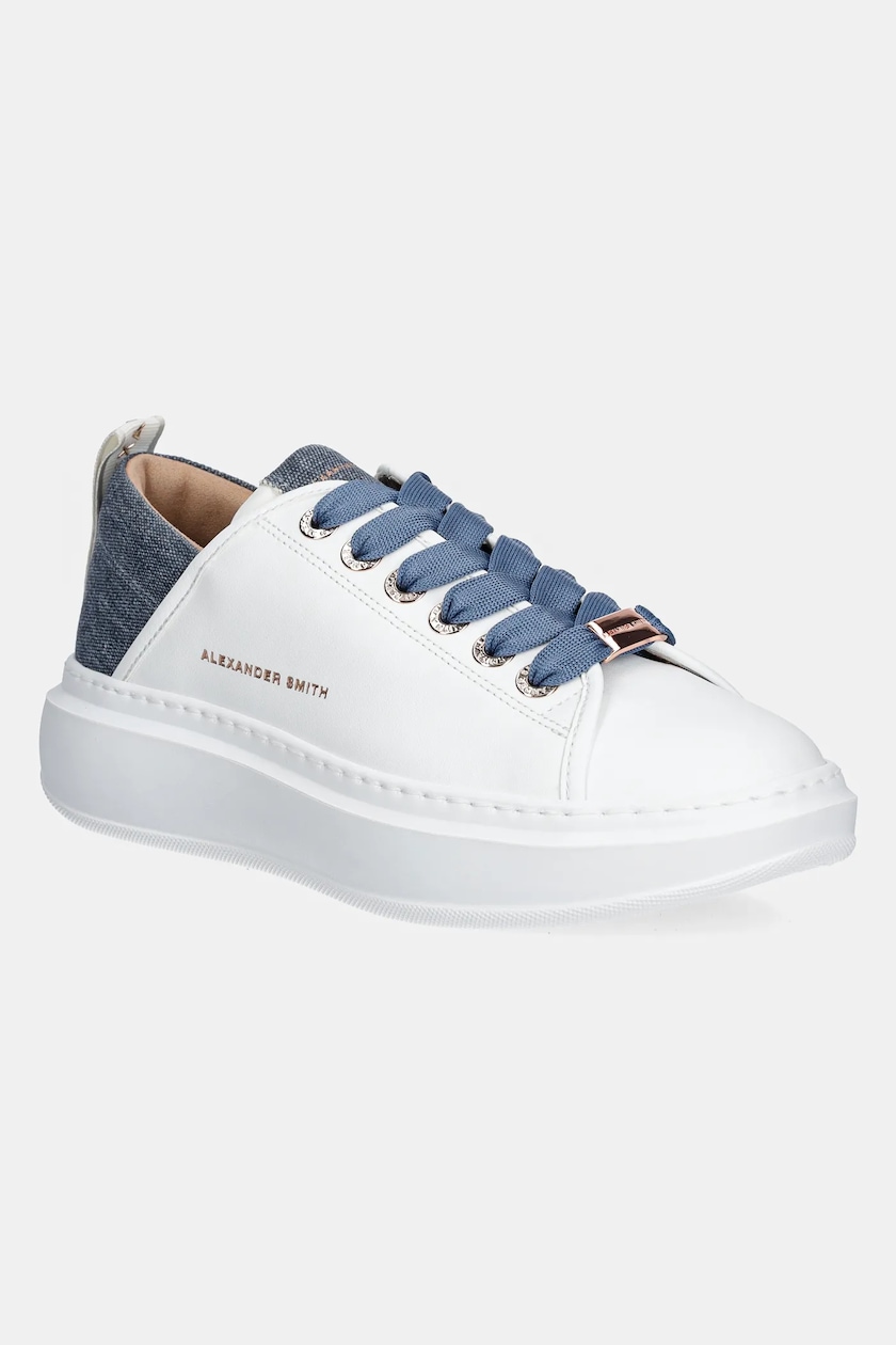 Αθλητικά Alexander Smith Wembley χρώμα: άσπρο, ASBBWYW0163WAV