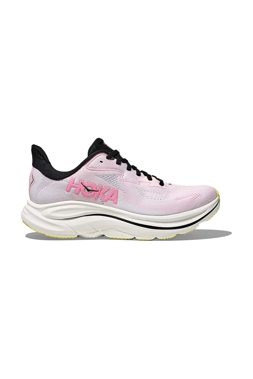 Hoka One One running shoes Clifton 9 pink color at PRM US Hoka One One running shoes Clifton 9 pink color at PRM US