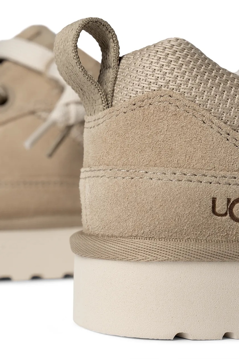 UGG suede sneakers Lo Lowmel women's beige color 1168890