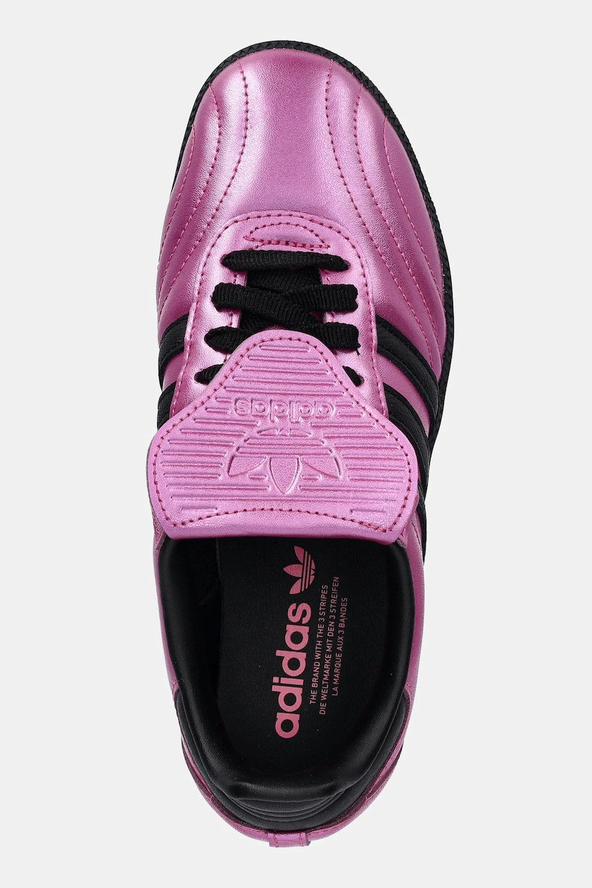 adidas Originals leather sneakers Samba LT pink color JQ7451 at PRM US adidas Originals leather sneakers Samba LT pink color JQ7451 at PRM US