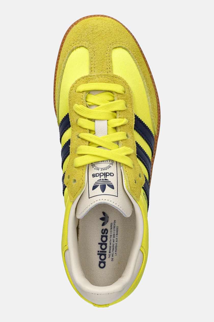 adidas Originals sneakersy Samba OG damskie kolor żółty
