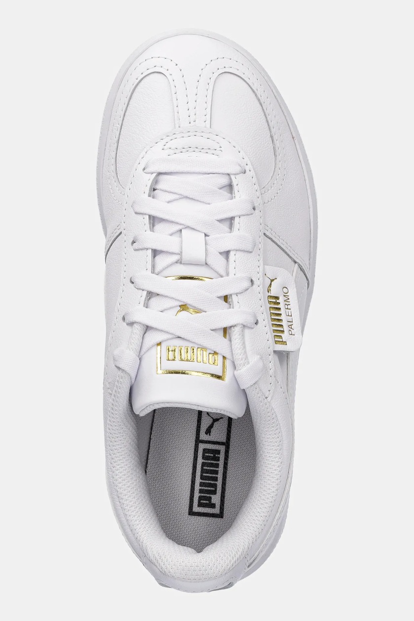 Puma leather sneakers Palermo Elevata Lth Wns women's white