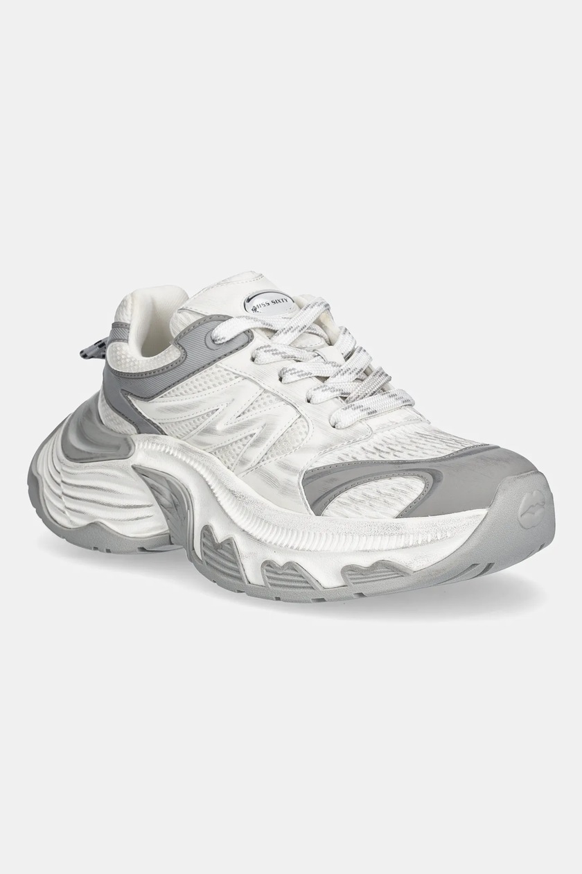 akoホワイトS Miss Sixty sneakers culoarea alb, 6S2QJ86500 | ANSWEAR.ro