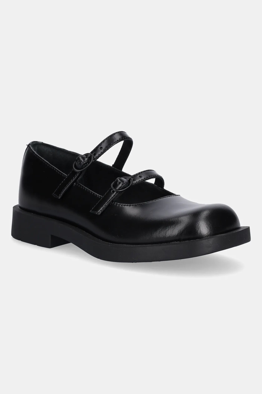 Dr. Martens półbuty skórzane 8363 Buzz damskie kolor czarny