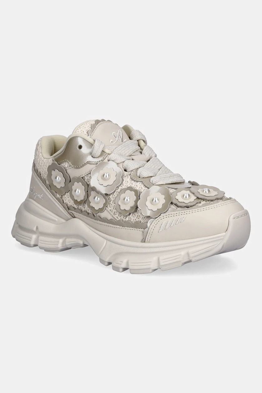 スニーカー AXEL ARIGATO FW25 Area Lo Sneaker (F2298001 BEIGEBEIGE) AXEL ARIGATO leather sneakers Area Lo Fluffy beige color