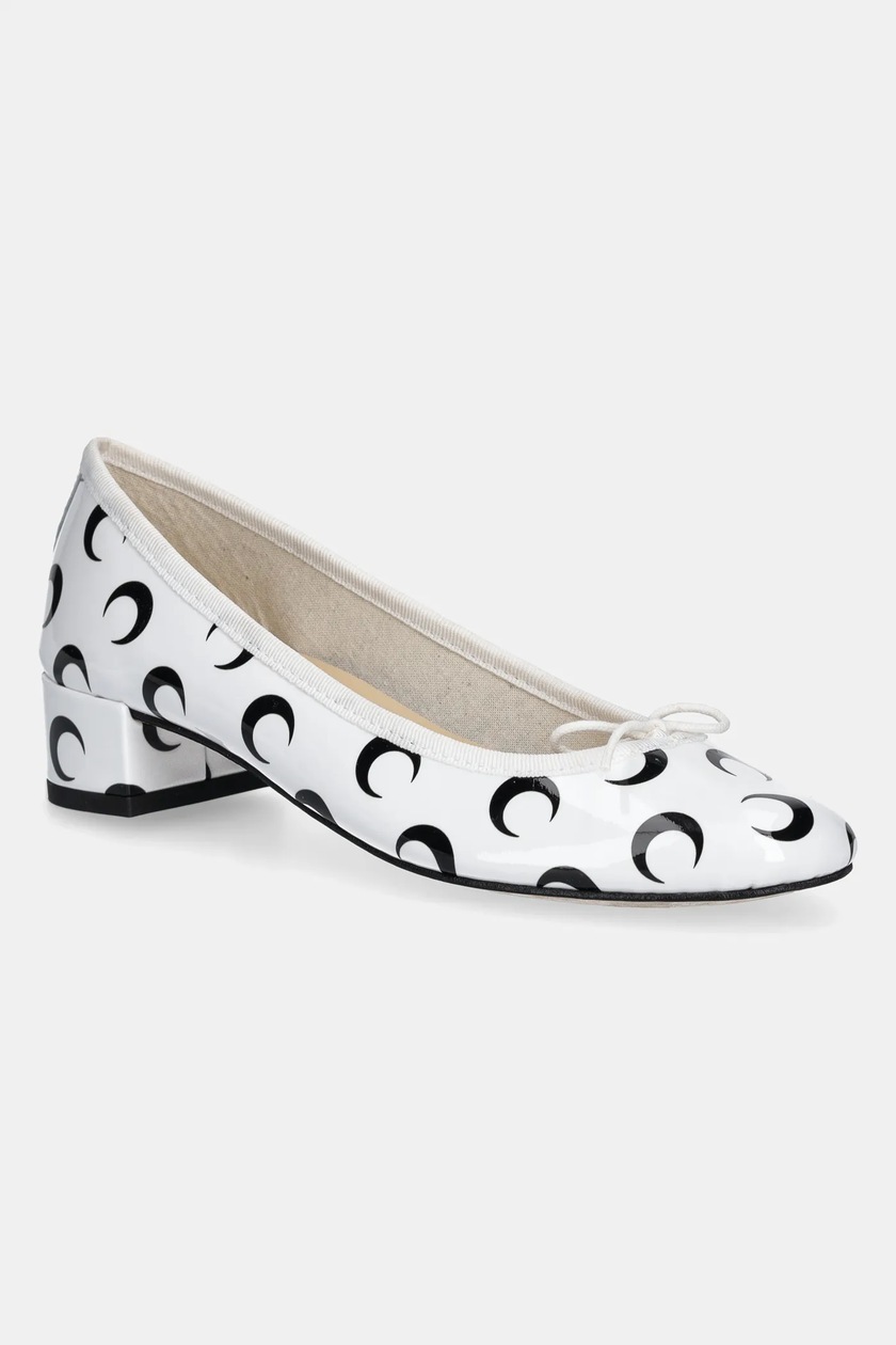 Giuseppe Zanotti Amur 2.0 Leather Ballerina Shoes | White