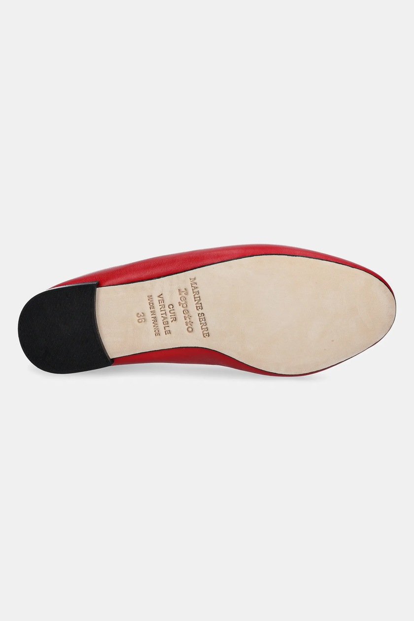 フラットシューズ Lilouh ballerinas - Marine Serre - Leather - Red Marine Serre Lilouh Ballet Flats | Red | FARFETCH GE