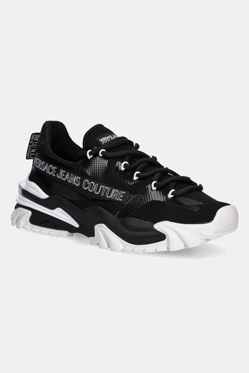Versace Jeans Couture sneakersy Brooklyn kolor czarny Versace Jeans Couture sneakersy Brooklyn kolor czarny