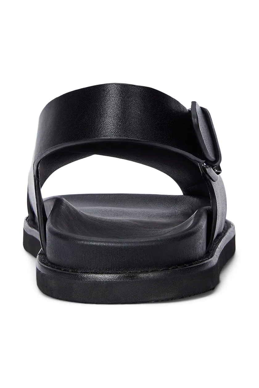 Polo Ralph Lauren leather sandals Zane men's black color Polo Ralph Lauren leather sandals Zane men's black color