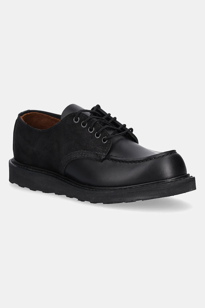 424 leather shoes Derby men's black color FF4SMQ50BP-PE002 424 leather shoes Derby men's black color FF4SMQ50BP-PE002