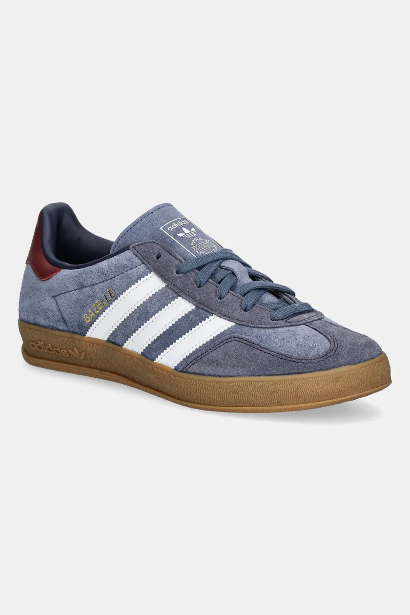 adidas Originals sneakersy Gazelle Indoor kolor niebieski JI3522 adidas Originals sneakersy Gazelle Indoor kolor niebieski JI3522