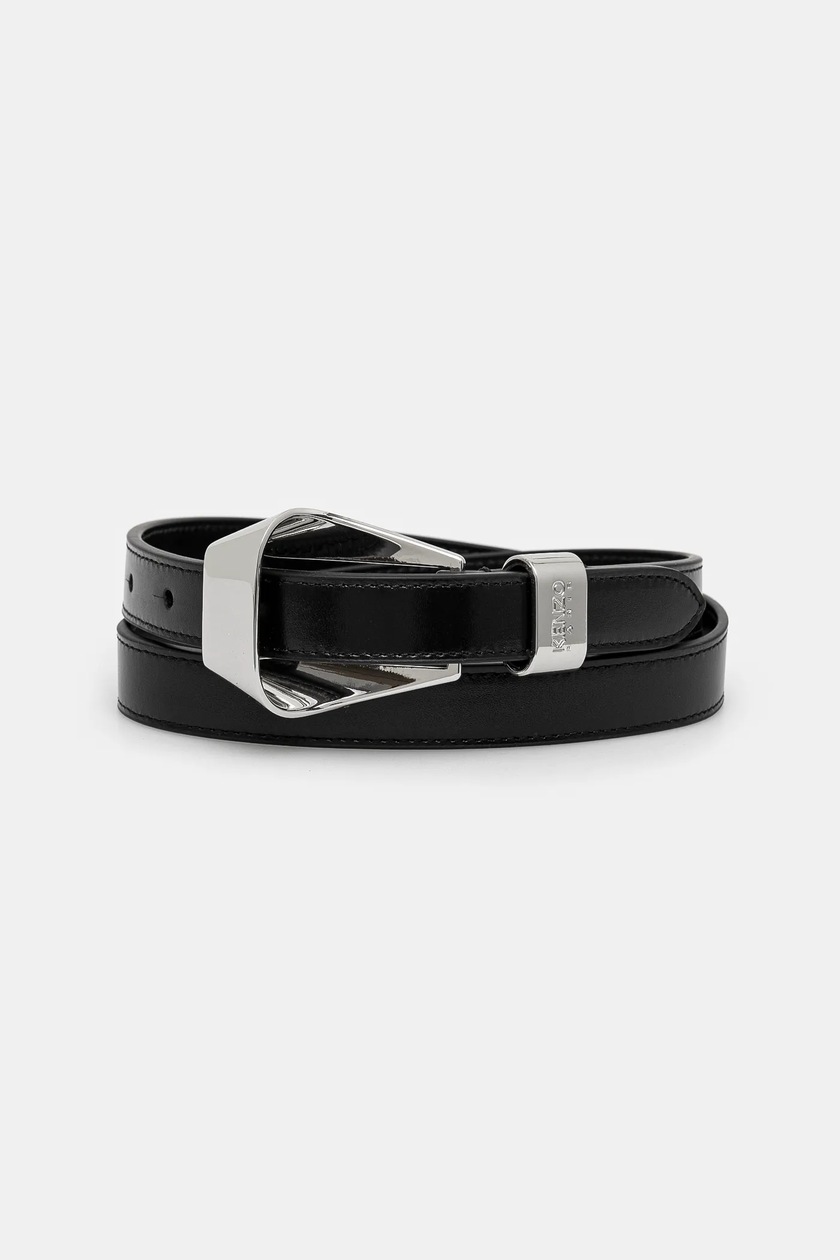 ベルト MM6 Maison Margiela BELT (SA6TP0010P8326 T8013) MM6 Maison Margiela leather belt black color SA6TP0025.P8326