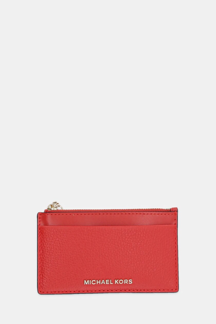 MICHAEL Michael Kors portafoglio in pelle donna colore rosso 32H3G8ED1L
