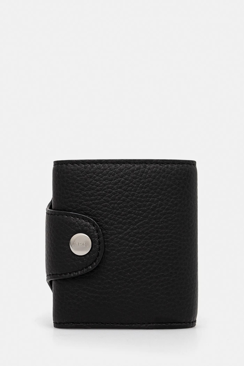 3/C FOLD WALLET BLACK ② YBMDESIGNINC Tri Fold Police Wallet with Badge Holder, black