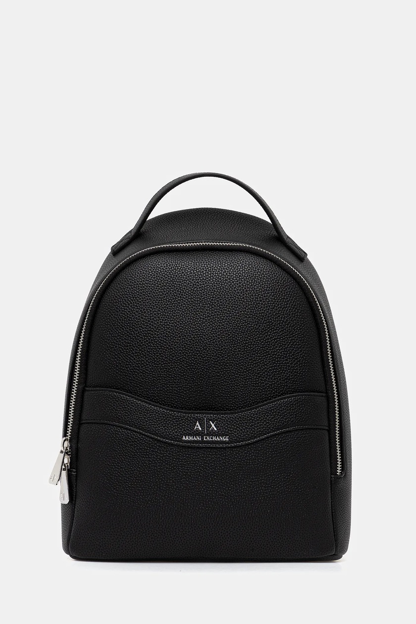 Pinko rucsac femei, culoarea negru, mic, neted, 102745 A1J4