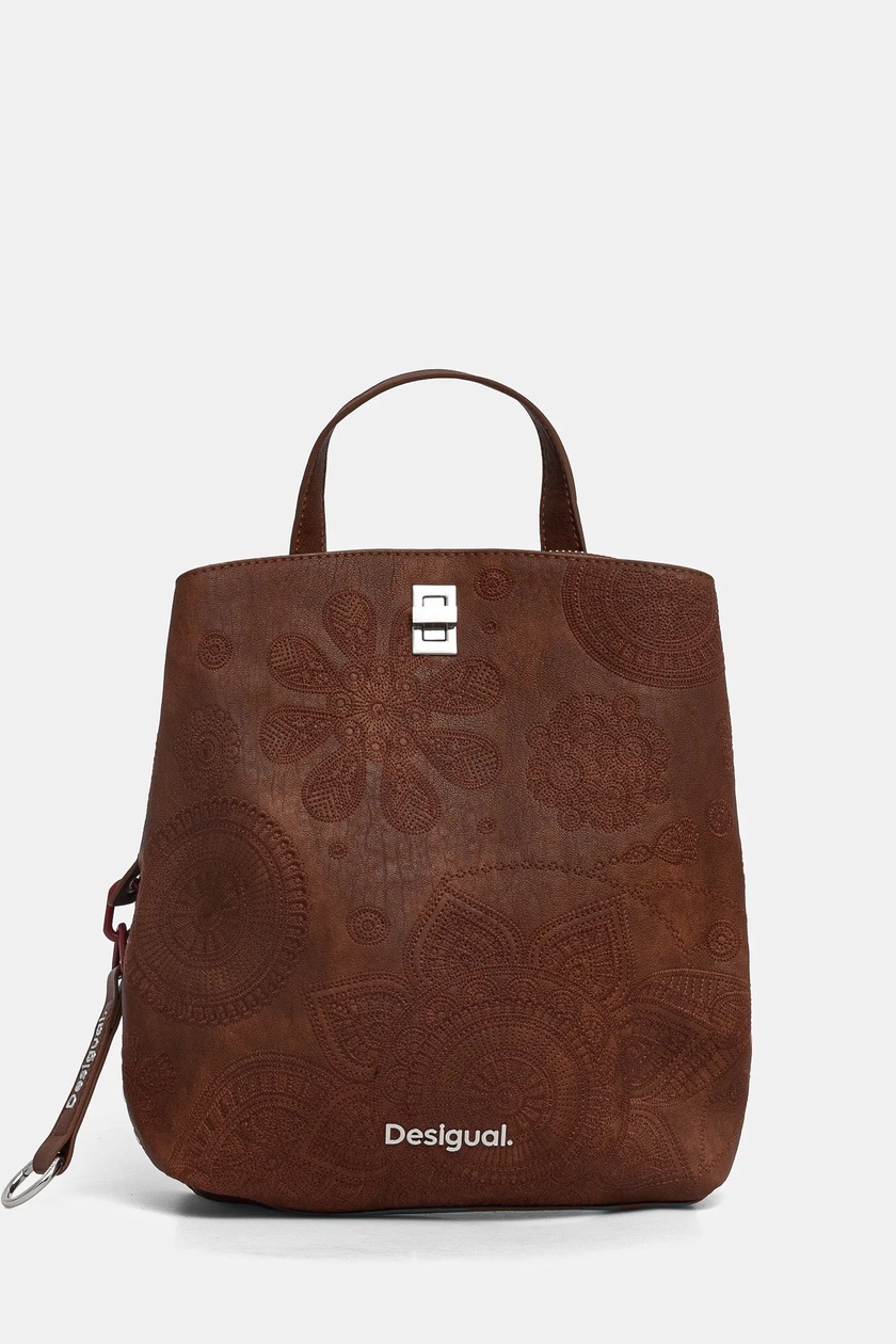 Brown Zaino Desigual Marrone Bag Zainetto Desigual Amazon ZAINO