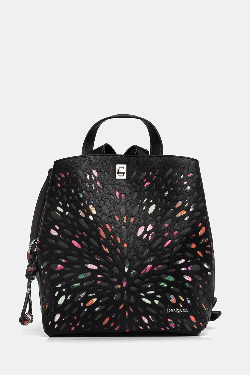 y414185　レディース　BLK M Desigual rucsac BLACKWELL SUMY MINI femei, culoarea negru, mic