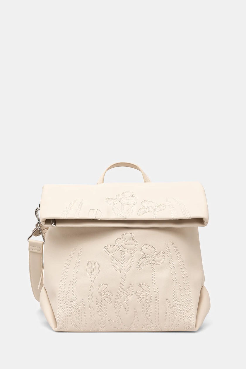 Bag Zaino Desigual Beige Desigual Zaino DELIRIUM MOMBASA MINI