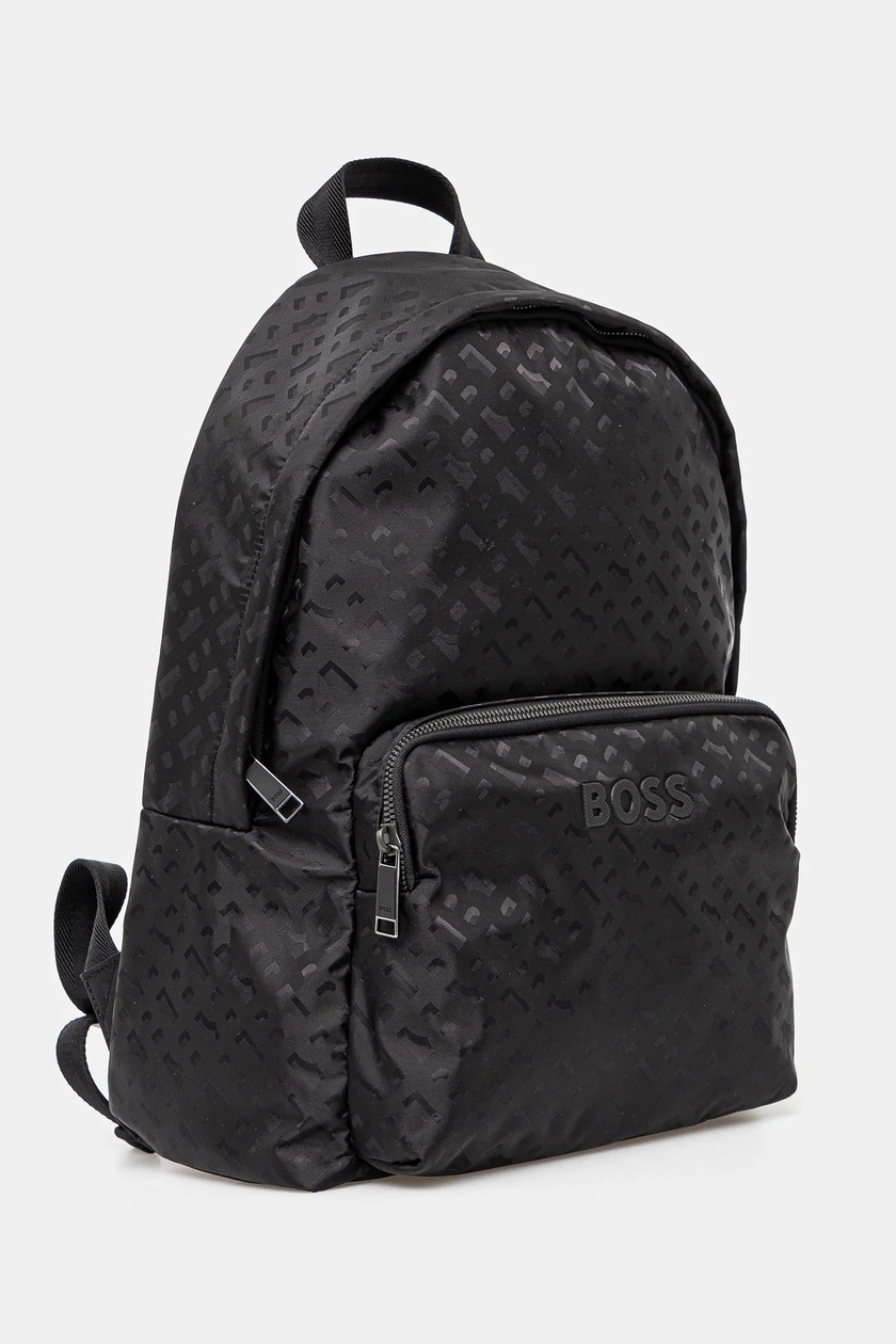 BOSS plecak męski kolor czarny duży wzorzysty 50541466