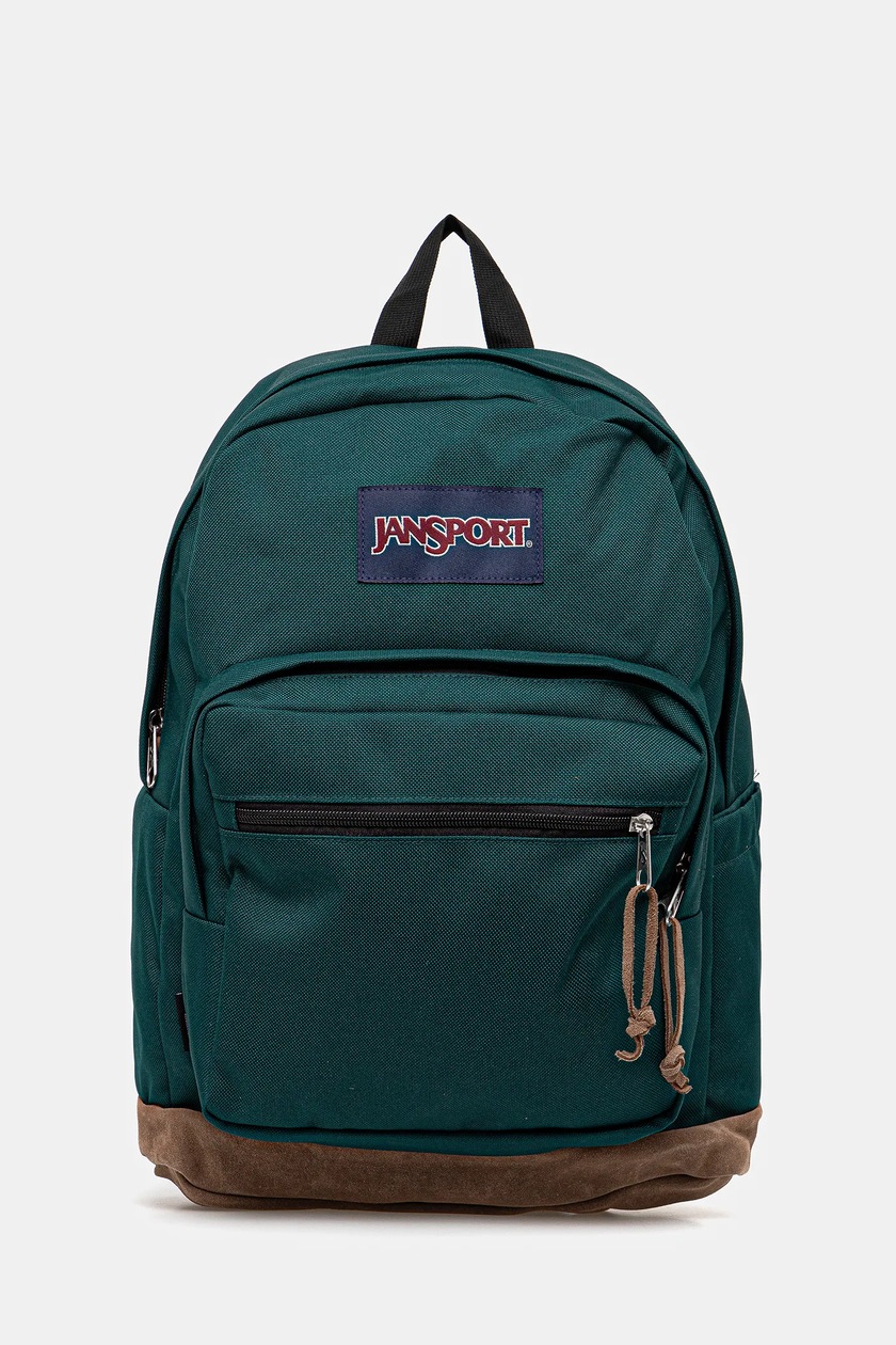 smile0u0p Jansport plecak kolor czarny duży z aplikacją | Answear.com