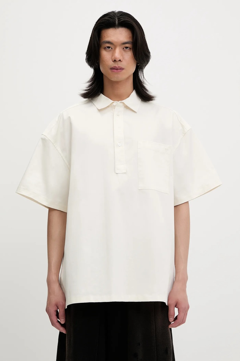 Fred Perry cotton polo shirt beige color M12.T25 at PRM US