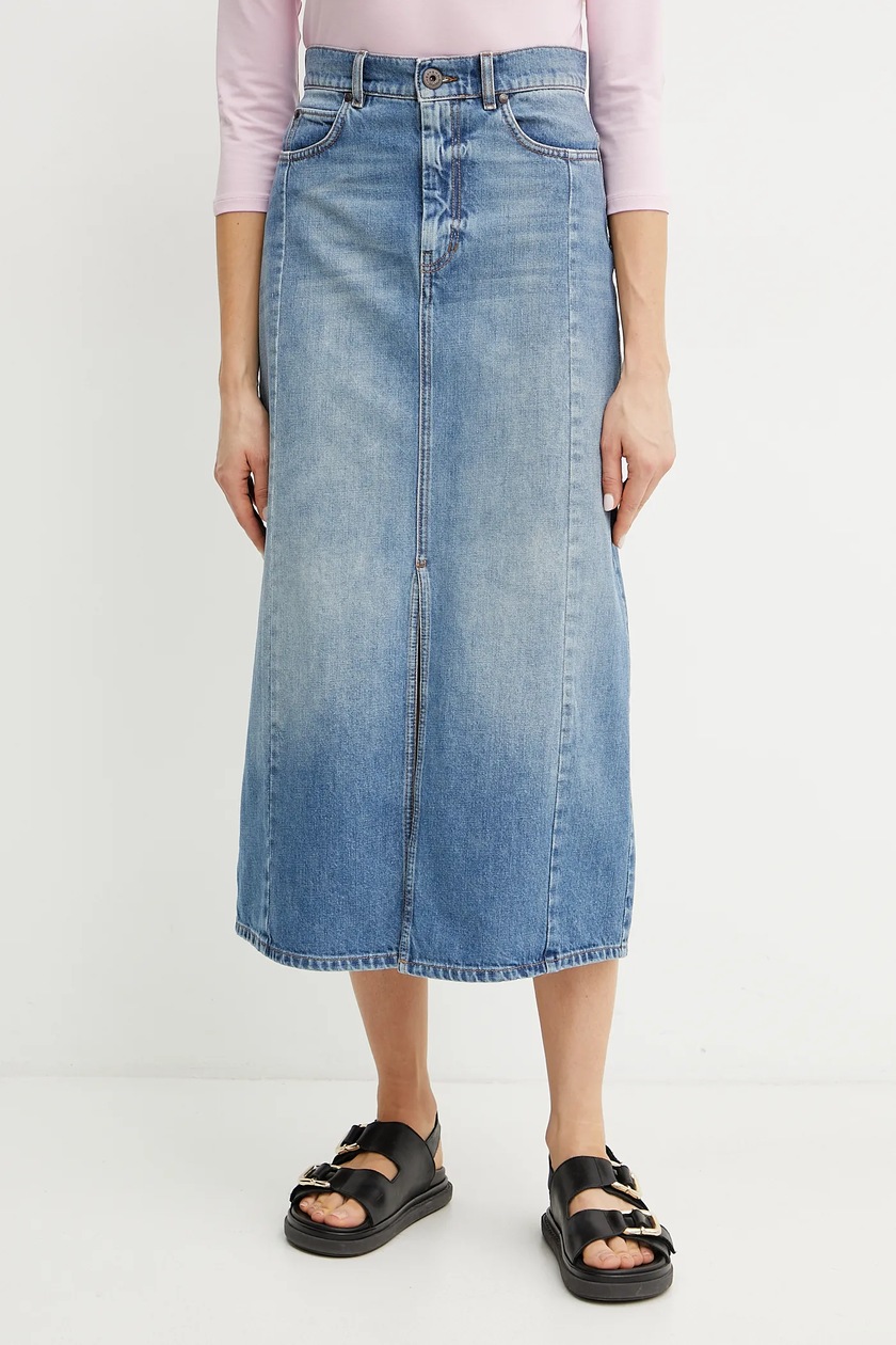 Tinetill Jeans Gonna Estiva da Donna A-Line Stretch in Denim Blu Tinetill Jeans Gonna Estiva da Donna A-Line Stretch in Denim Blu