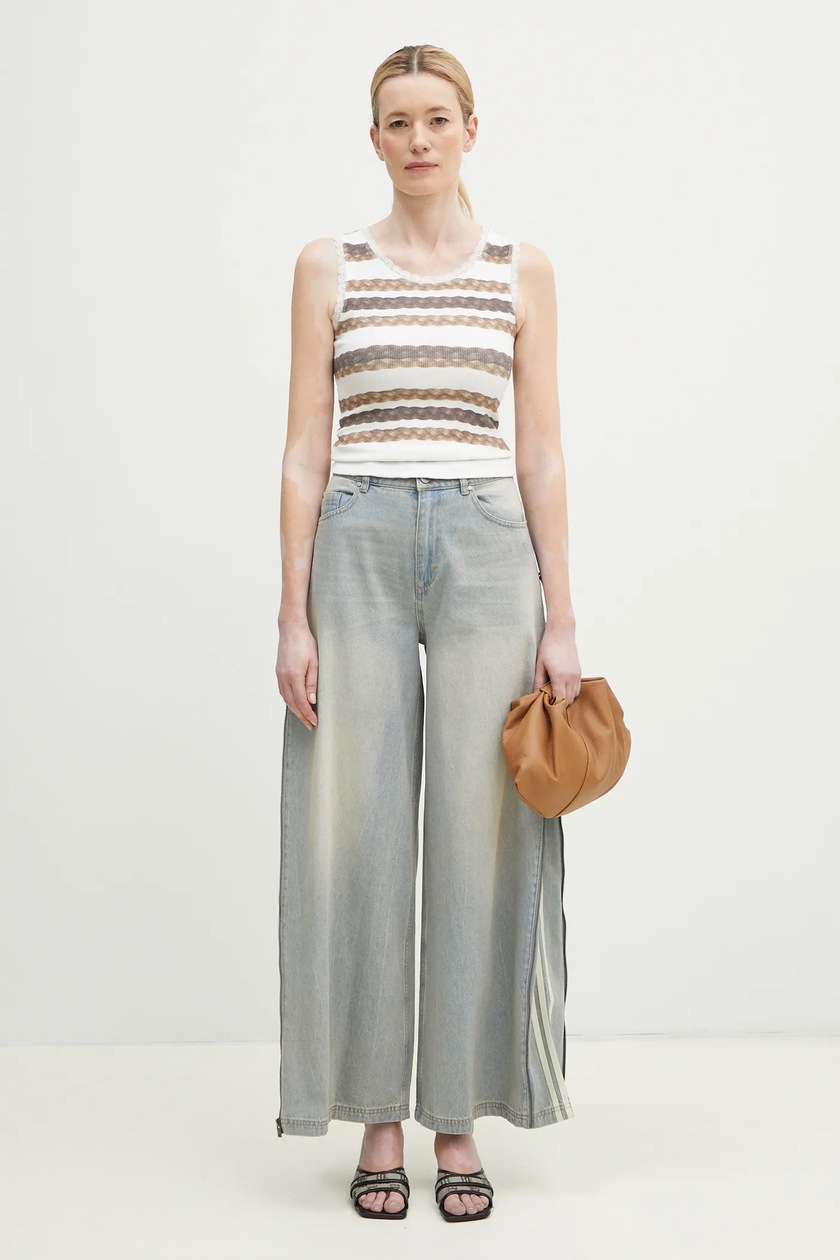 adidas Adilenium Zip Washed Denim Pants W