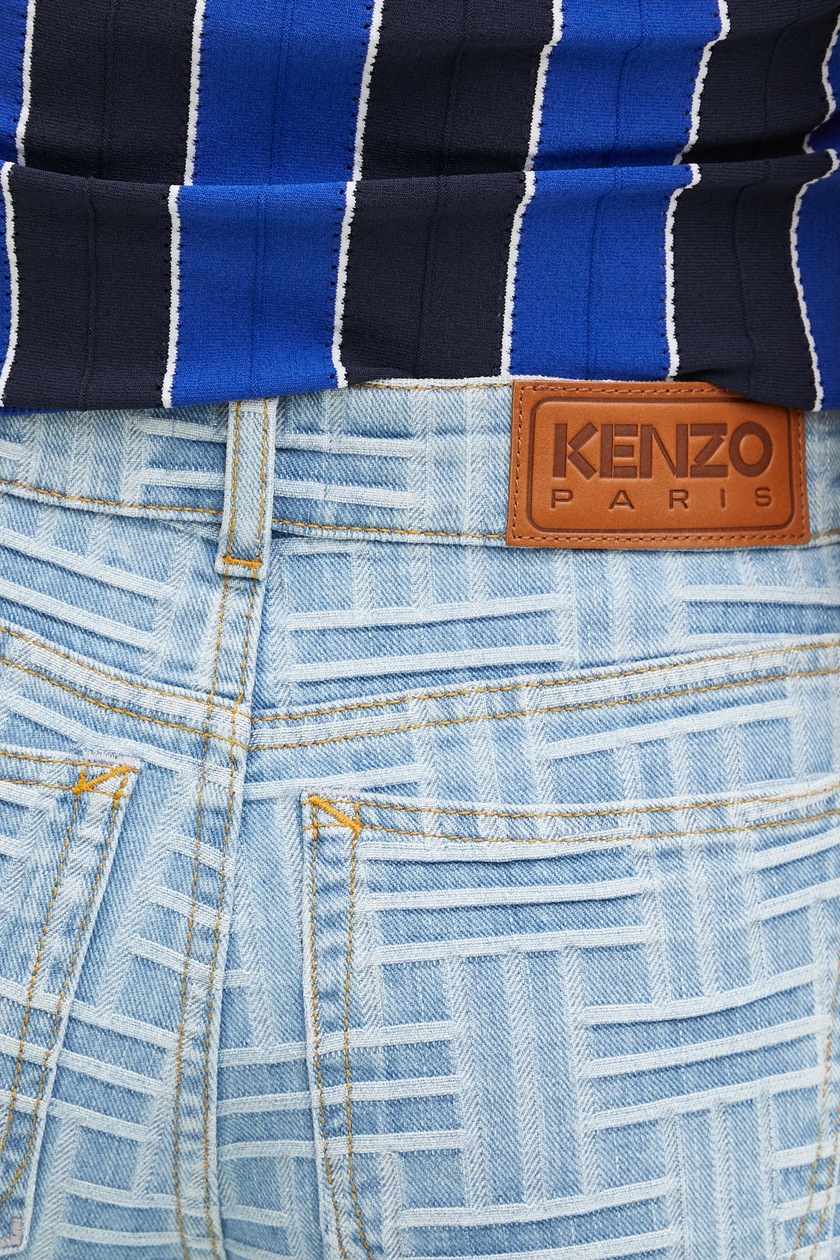 デニム・ジーパン KENZO Women Denim Pants FF52DP2166J4 DB BLUE Kenzo jeans women's FF52DP2166J4.DB at PRM US