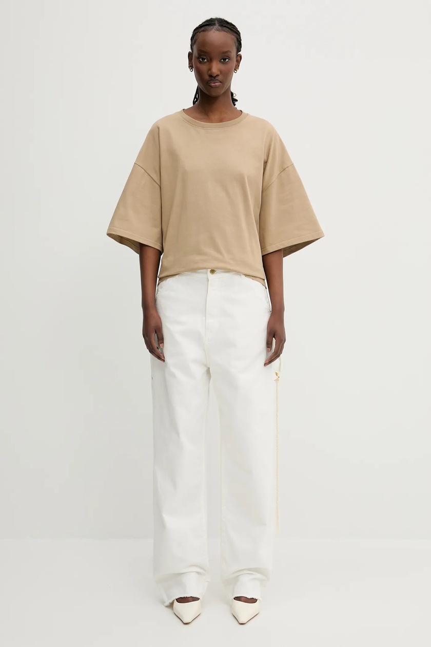パンツ DARKPARK Women Straight Pants WTR58DWB01W008 W00801 WHITE DARKPARK jeans Lisa WTR58.DWB01W008 at PRM US