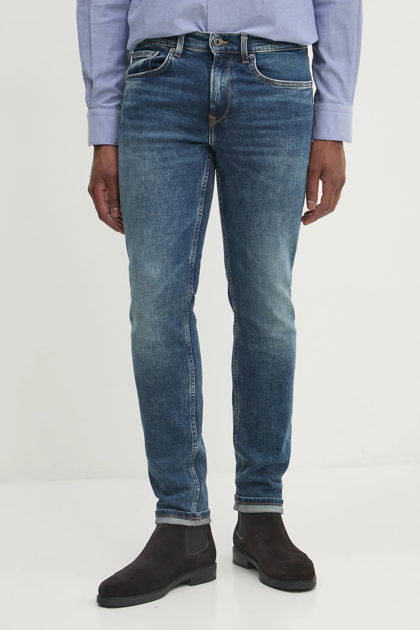 Džíny Pepe Jeans SLIM JEANS HATCH, barva modrá