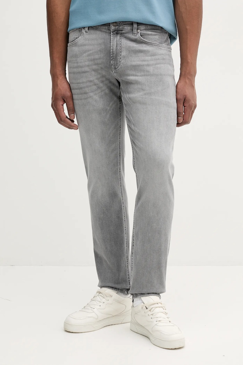 パンツ DIESEL Straight D-Seri Oemaw Diesel jeansy 2019 D-STRUKT męskie kolor szary A03558.09J52