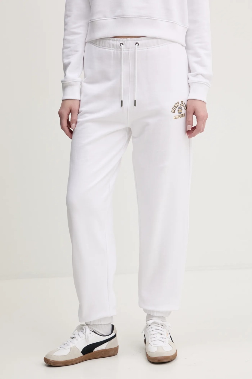 Guess Jeans pantaloni della tuta di cotone