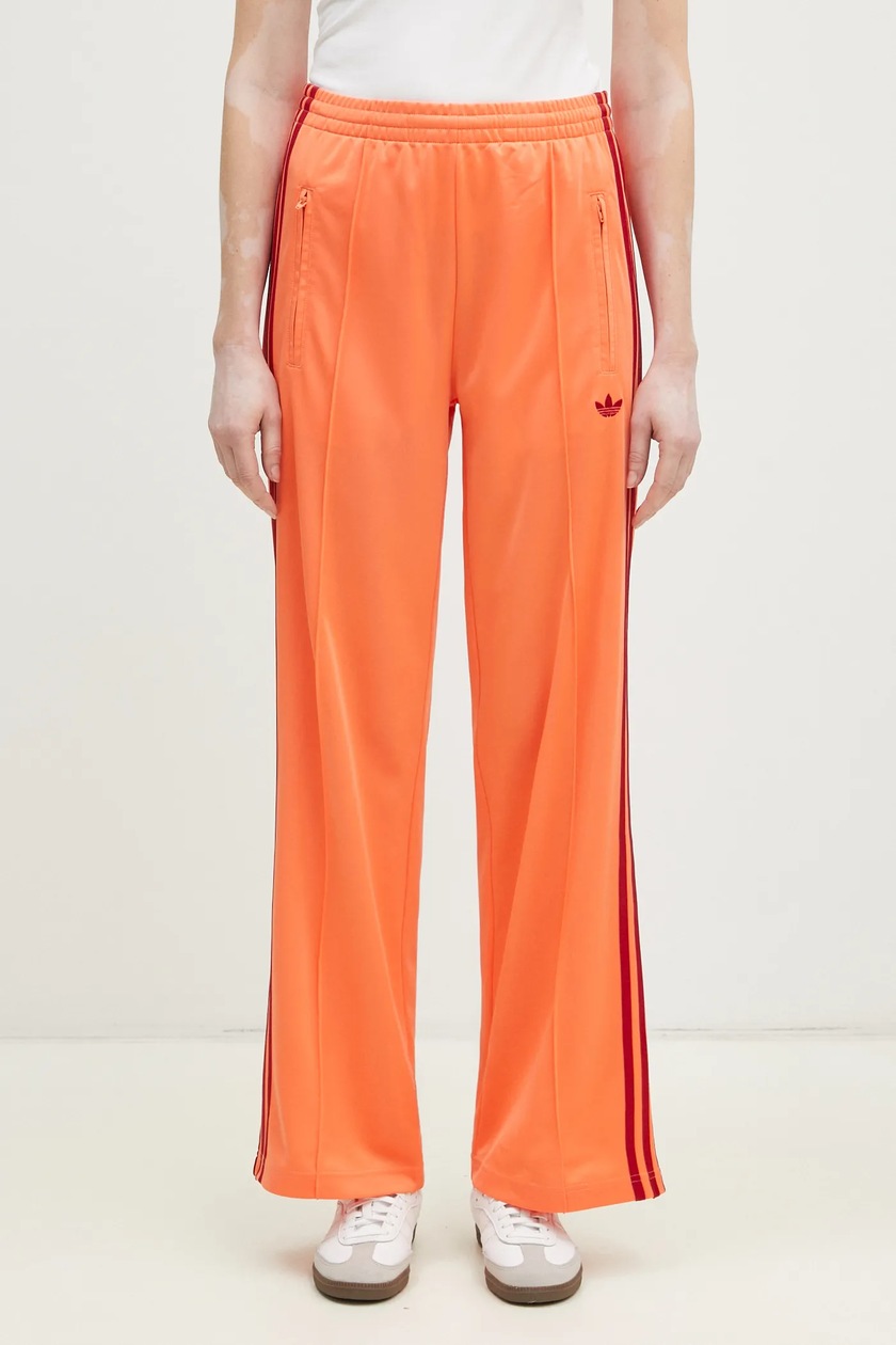 【ADIDAS】Pinstripe Satin Short Pants - Bald Orange / KD22 adidas Originals pinstripe satin shorts in orange and blue