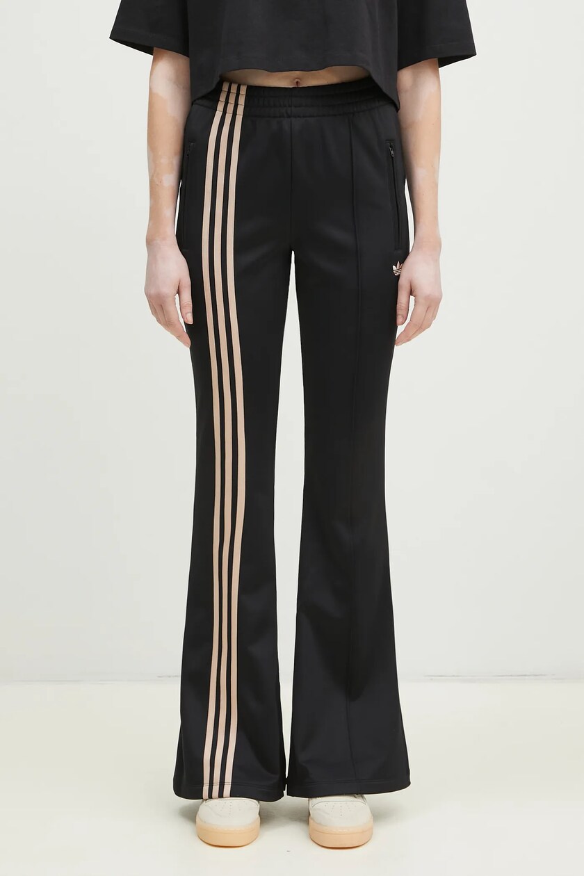 ☆adidas☆ 3S Flared Firebird Track Pants Black JJ0934 ☆adidas☆ 3S Flared Firebird Track Pants Black JJ0934