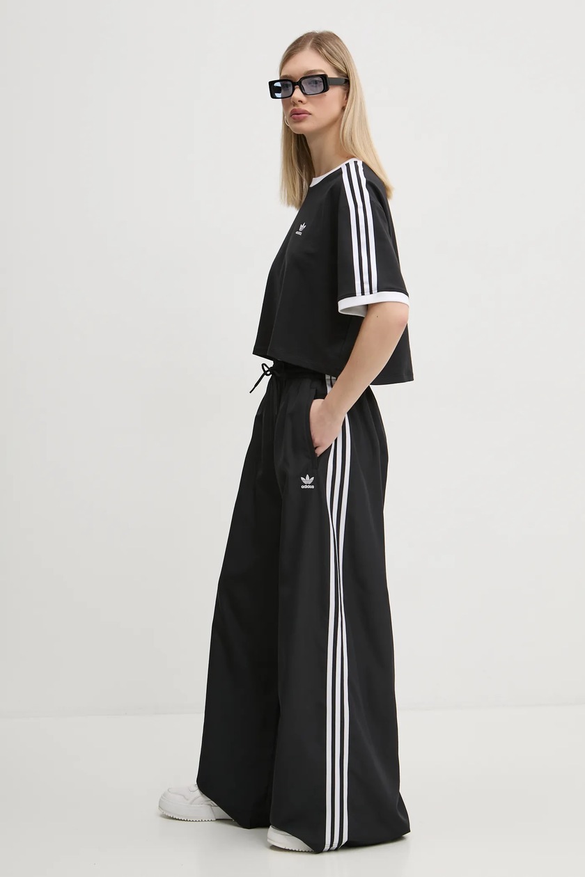 adidas Originals pantaloni de trening OVERSIZED TP culoarea negru