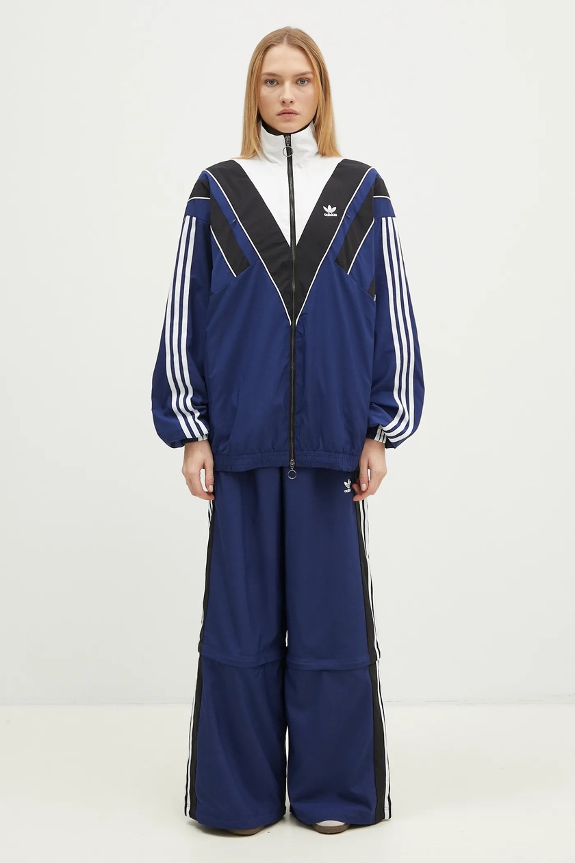 adidas Originals trousers Rasant Track Pant women's navy blue