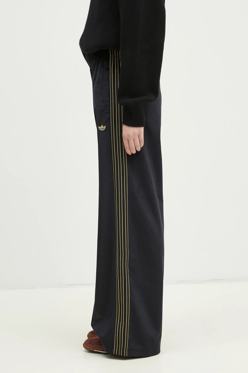 ★adidas★ Velour track pants JI5755 CLOTHING - Velour Track Pants - Black | adidas Oman