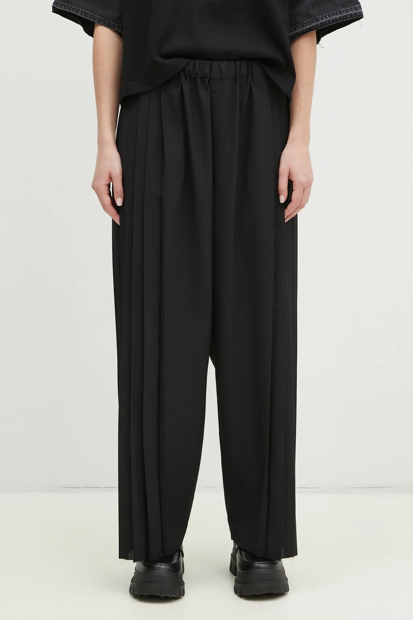 Carhartt WIP cotton trousers Pierce Pant Straight black color
