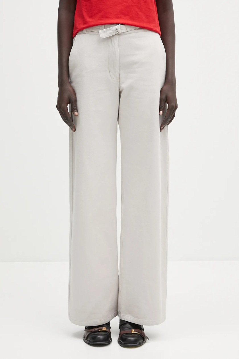 パンツ OUR LEGACY Women Straight Pants W2244BNCO White Our Legacy - WOMENS SALE TROUSERS