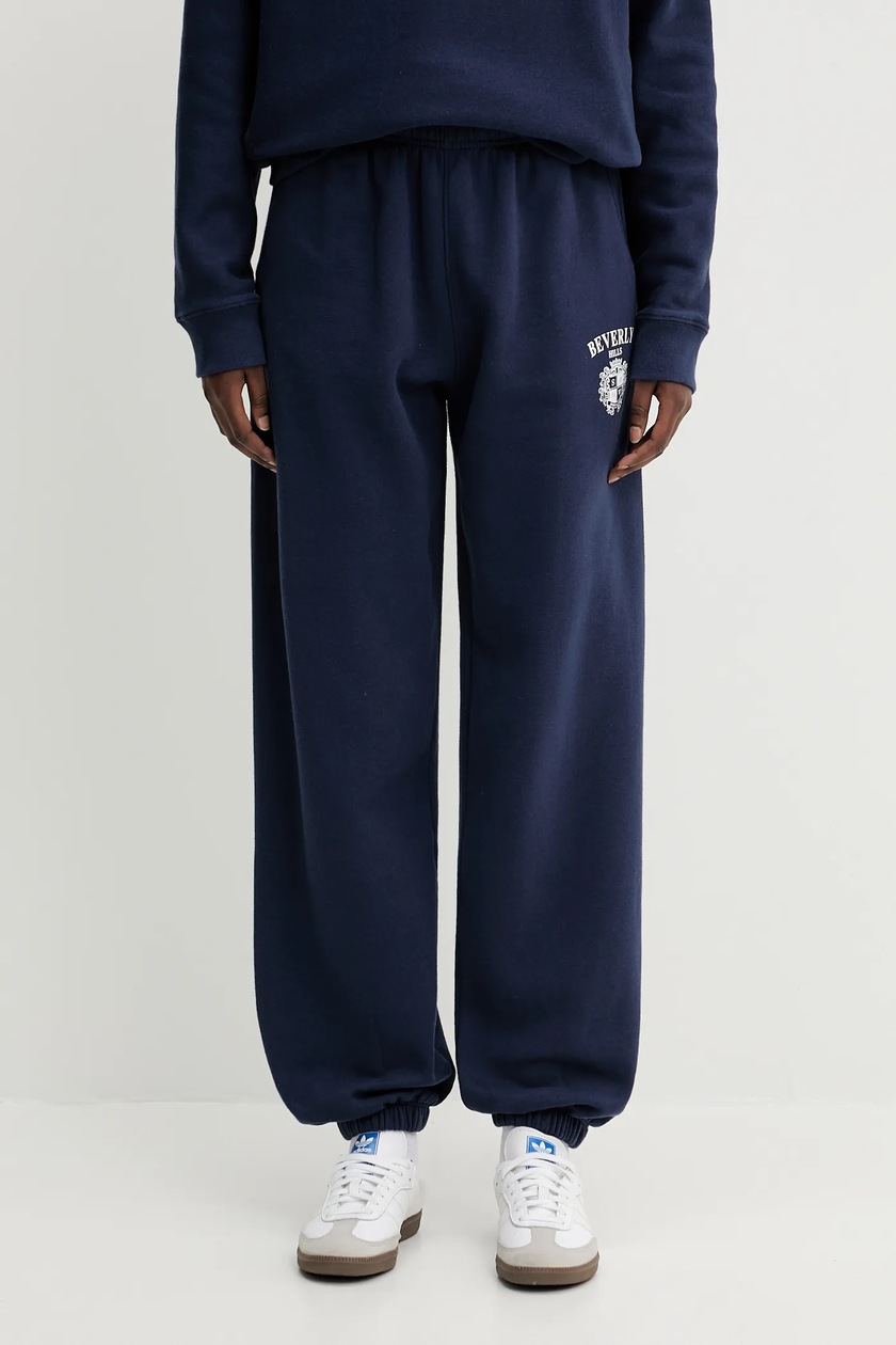 ボトムスその他 Sporty & Rich Prince Sporty Sweatpants Navy White SW521NA SW Prince Sporty Sweatpants