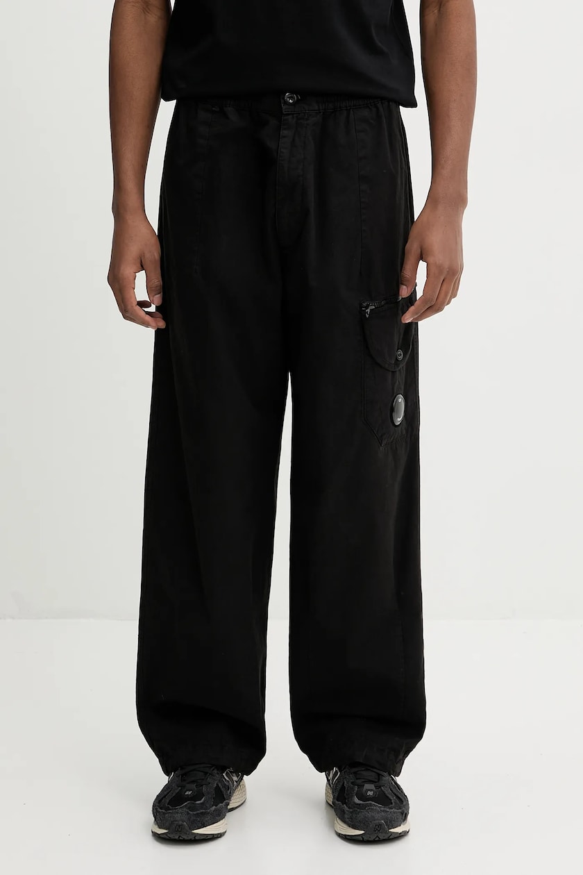 C.P. Company trousers Stretch Sateen Ergonomic Lens men's C.P. Company trousers Stretch Sateen Ergonomic Lens men's