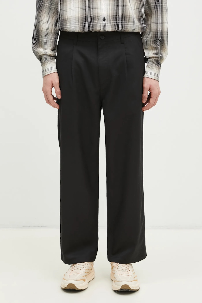 Carhartt WIP trousers Master Pant men's black color I034233 Carhartt WIP trousers Master Pant men's black color I034233
